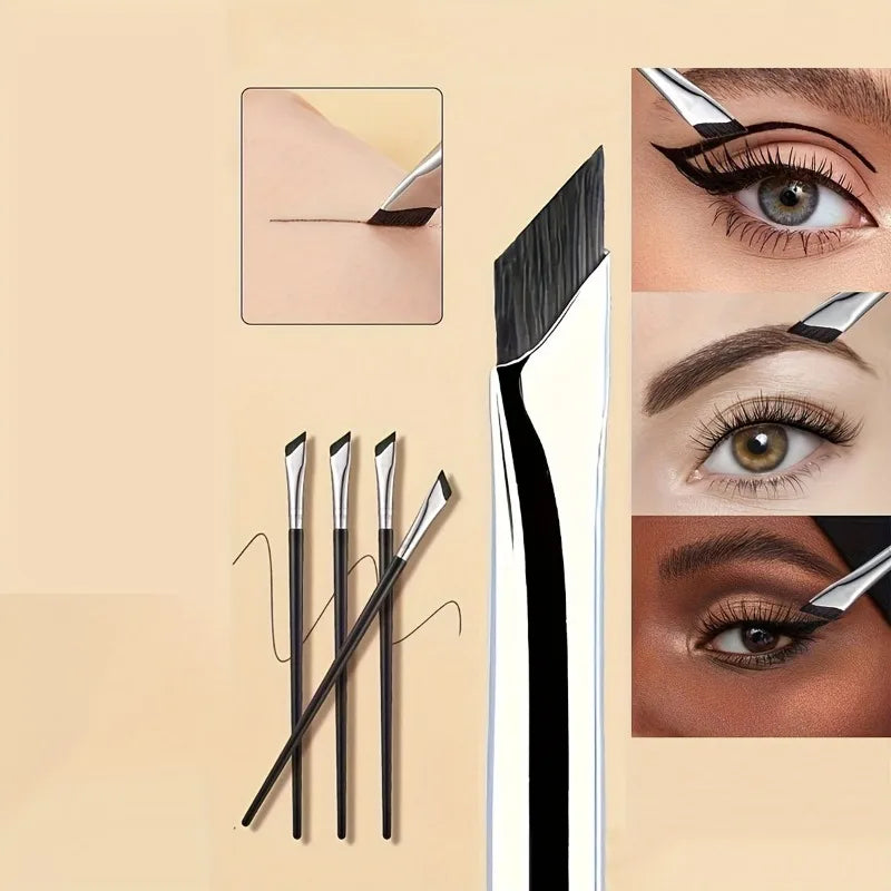 Präziser Eyeliner- & Augenbrauenpinsel