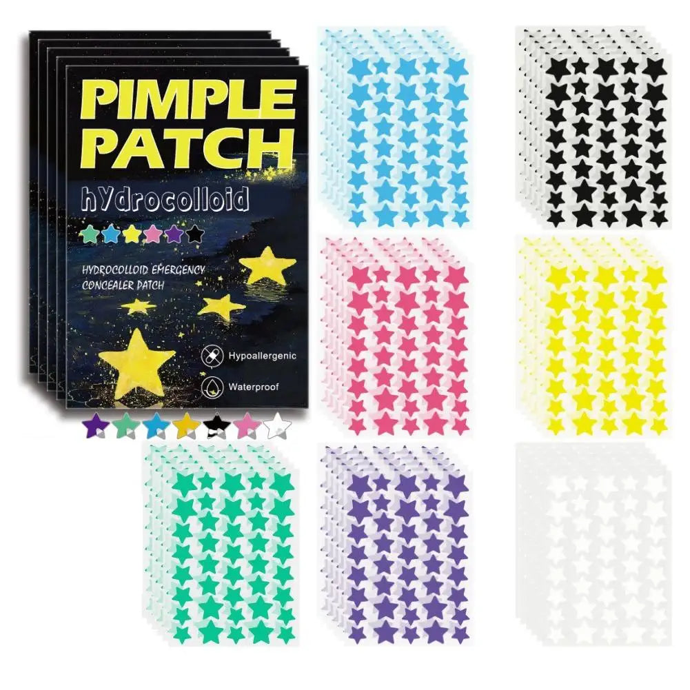 Sternförmige Pimple Patches – Hydrocolloid Pickel-Pflaster