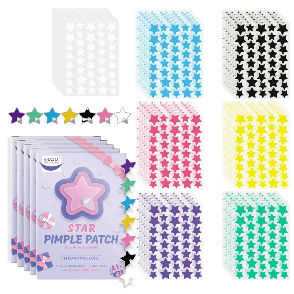 Sternförmige Pimple Patches – Hydrocolloid Pickel-Pflaster