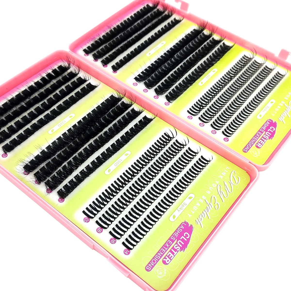 Spike Wimpern Cluster – Volumen DIY Wimpern