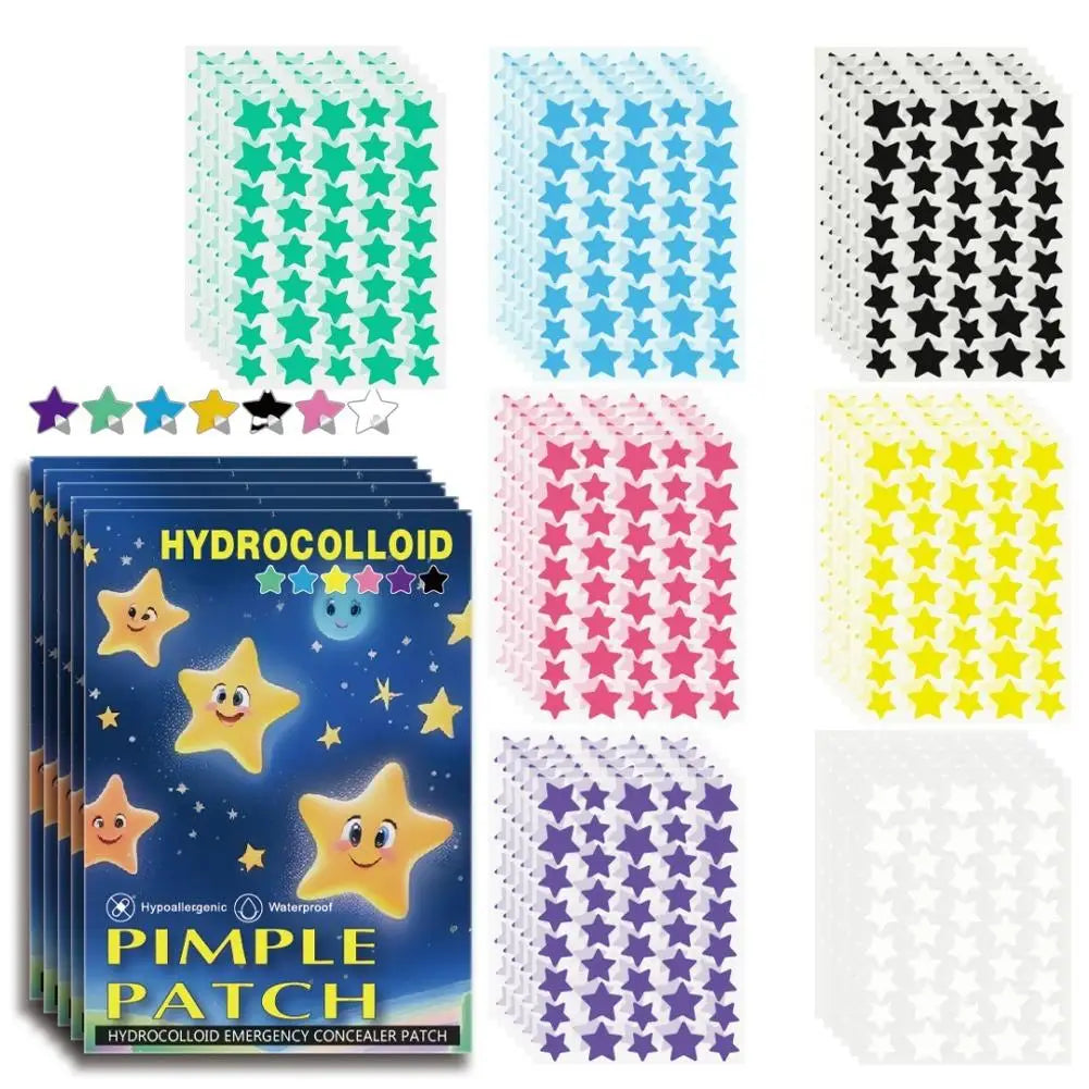 Sternförmige Pimple Patches – Hydrocolloid Pickel-Pflaster