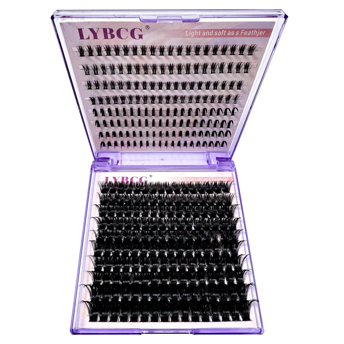 20 Reihen Wimpern-Cluster – Manga & Bottom Lashes