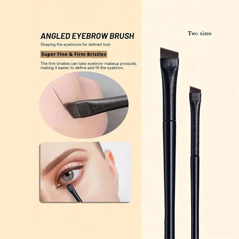 Präziser Eyeliner- & Augenbrauenpinsel