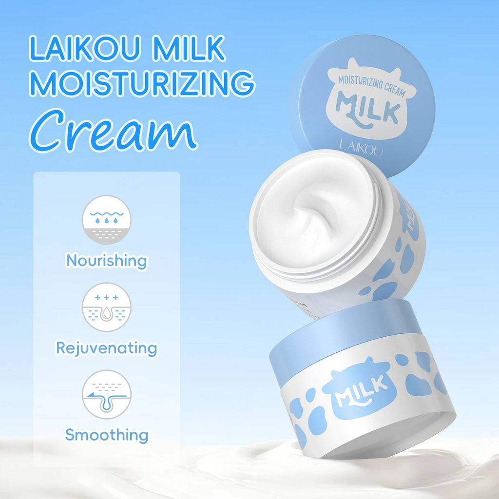 LAIKOU Milk Skincare Set – Feuchtigkeit & Pflege