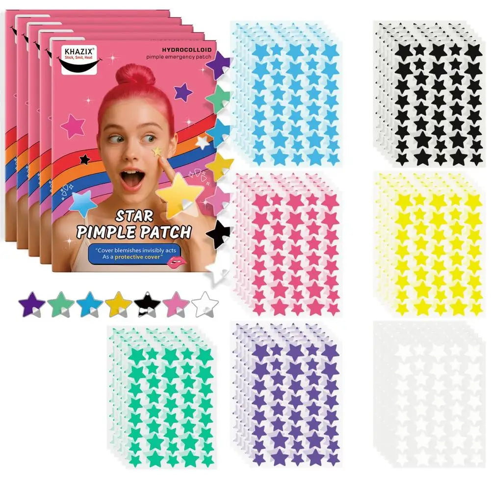 Sternförmige Pimple Patches – Hydrocolloid Pickel-Pflaster