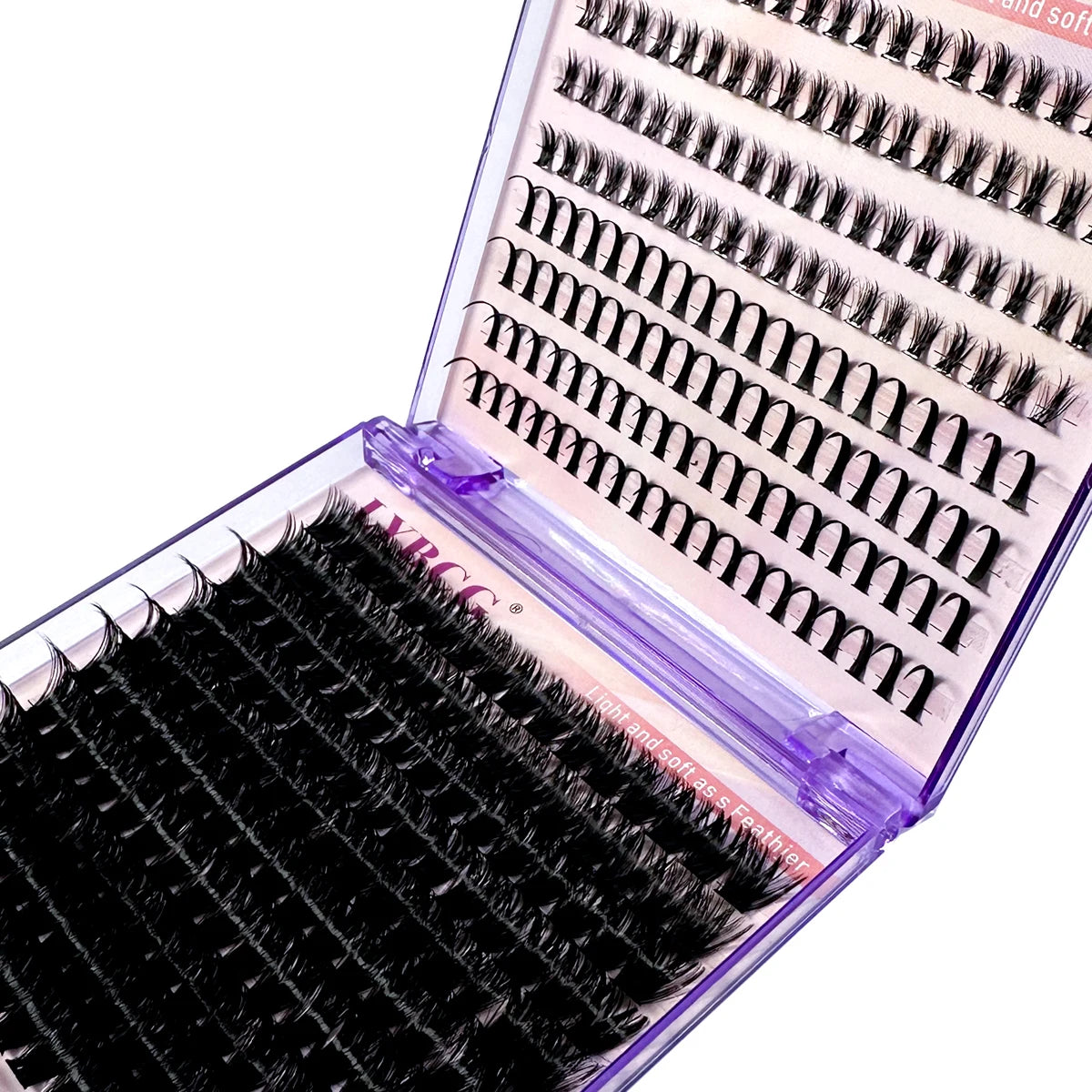 20 Reihen Wimpern-Cluster – Manga & Bottom Lashes