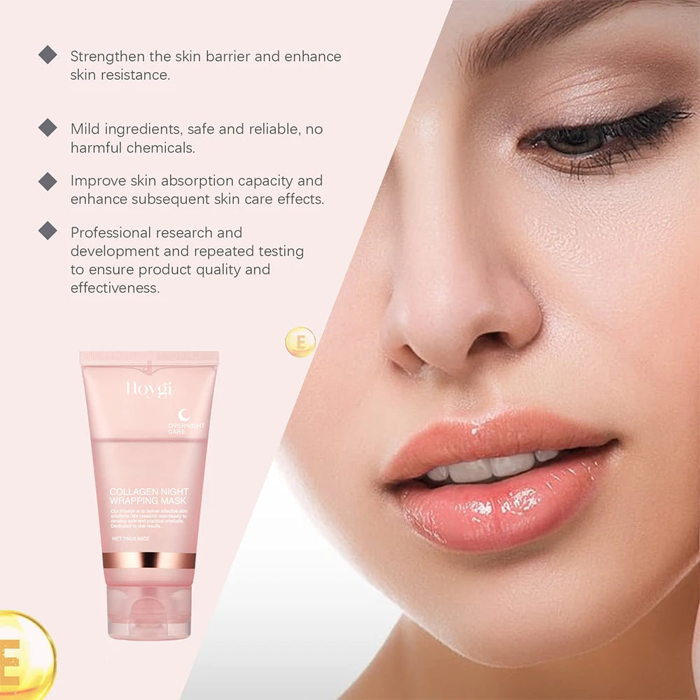 Collagen Nacht-Peel-Off Maske – Feuchtigkeit & Straffung