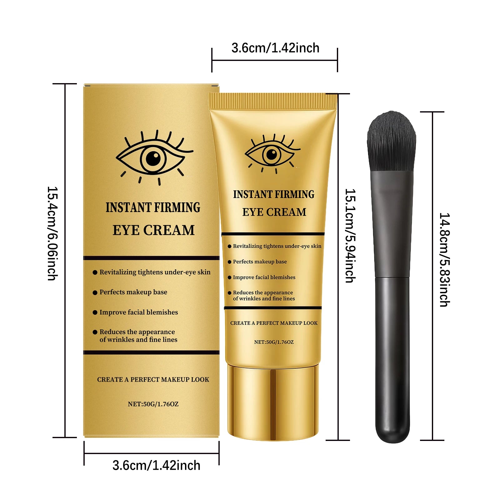 Straffende Augencreme – Anti-Falten & Feuchtigkeit