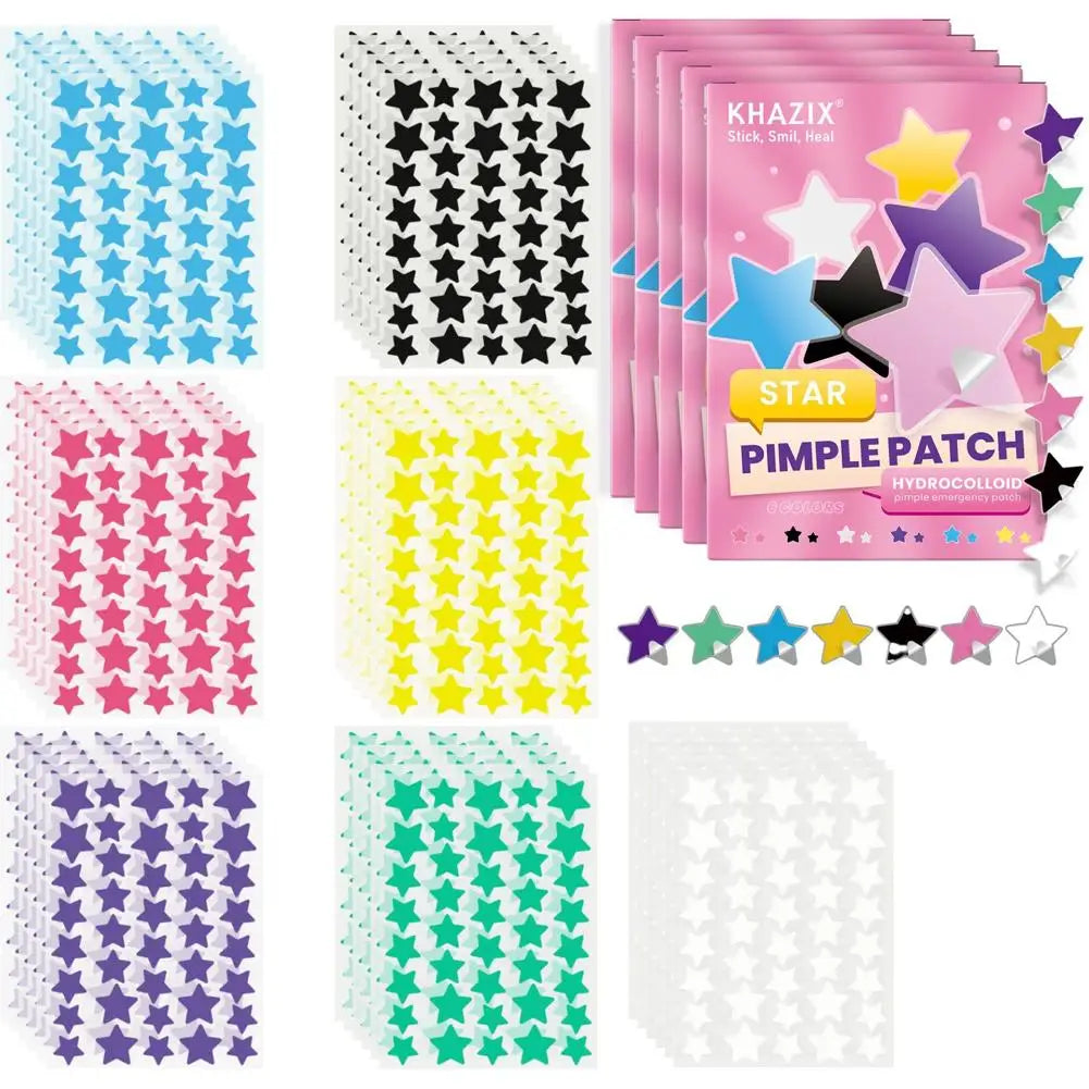 Sternförmige Pimple Patches – Hydrocolloid Pickel-Pflaster