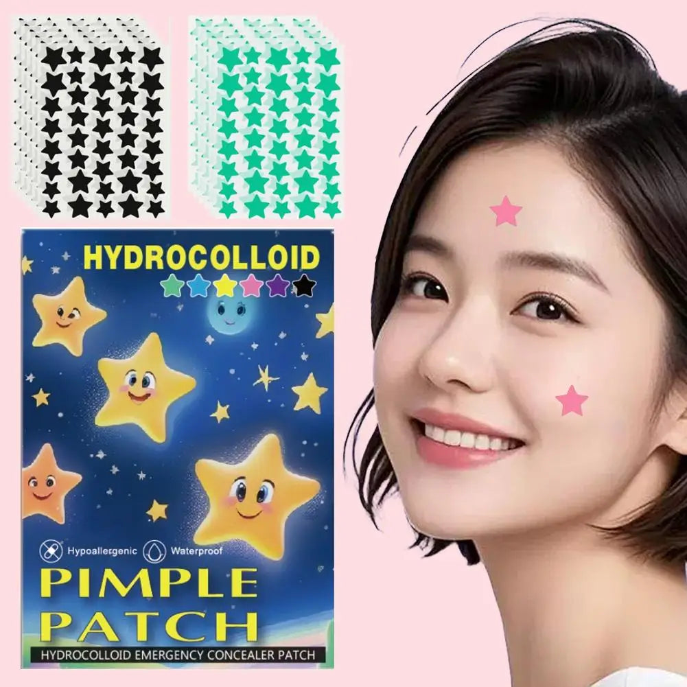 Sternförmige Pimple Patches – Hydrocolloid Pickel-Pflaster