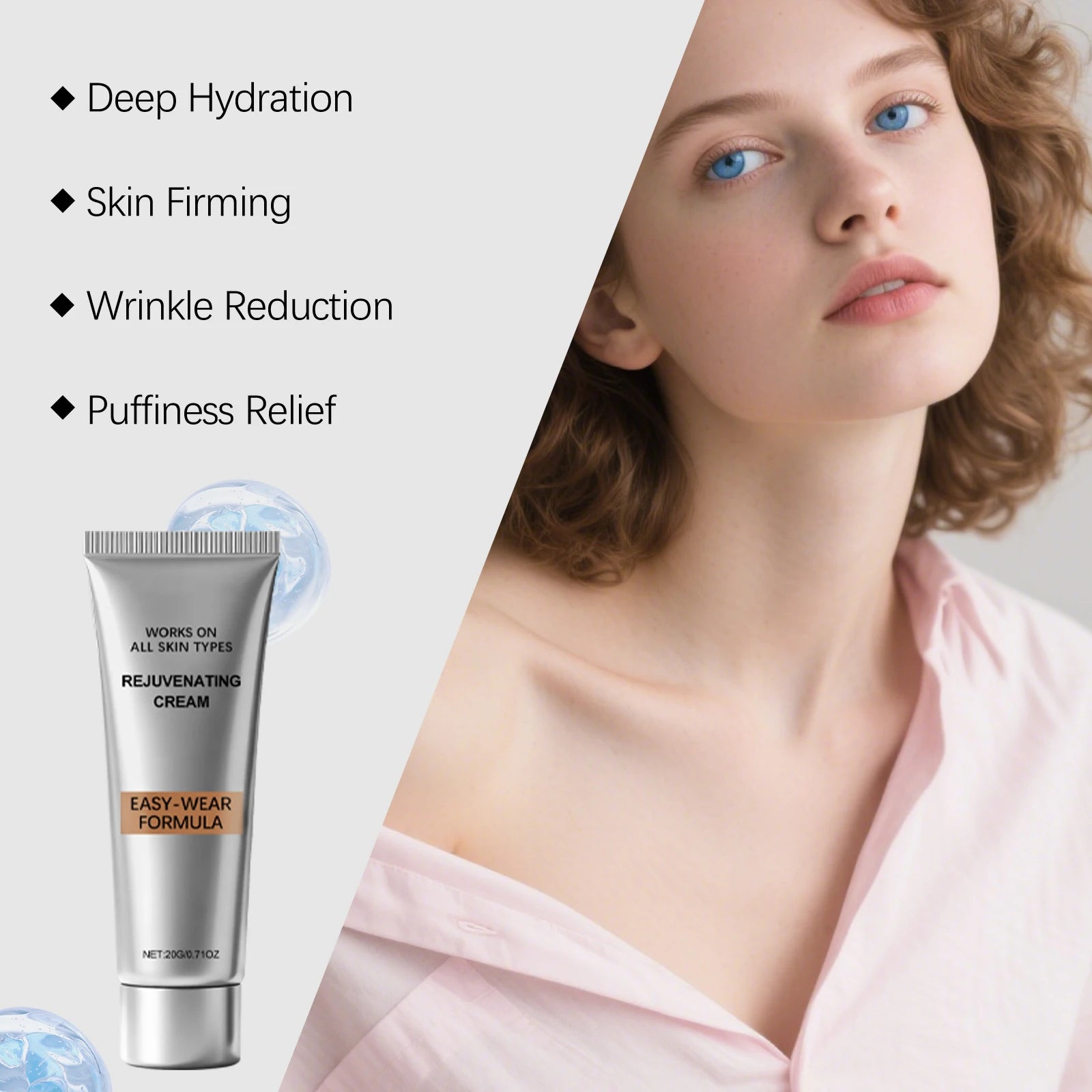 Straffende Augencreme – Anti-Falten & Feuchtigkeit