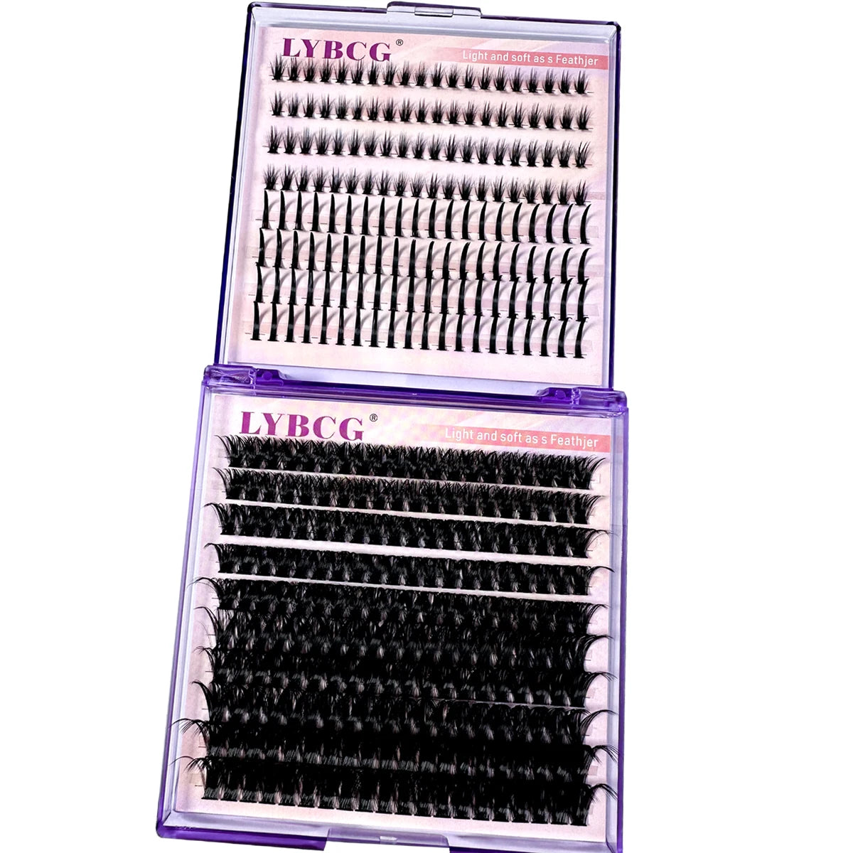 20 Reihen Wimpern-Cluster – Manga & Bottom Lashes