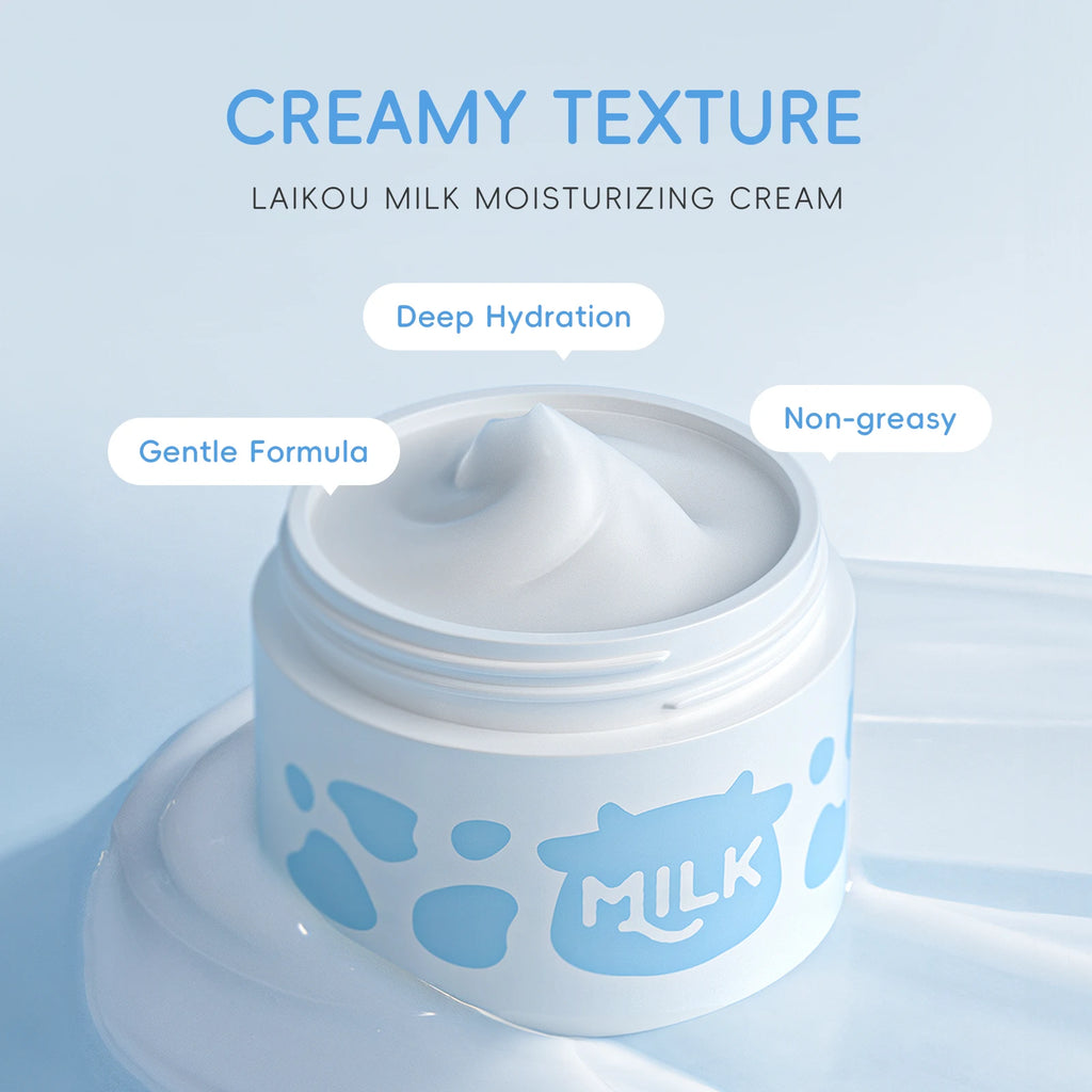 LAIKOU Milk Skincare Set – Feuchtigkeit & Pflege