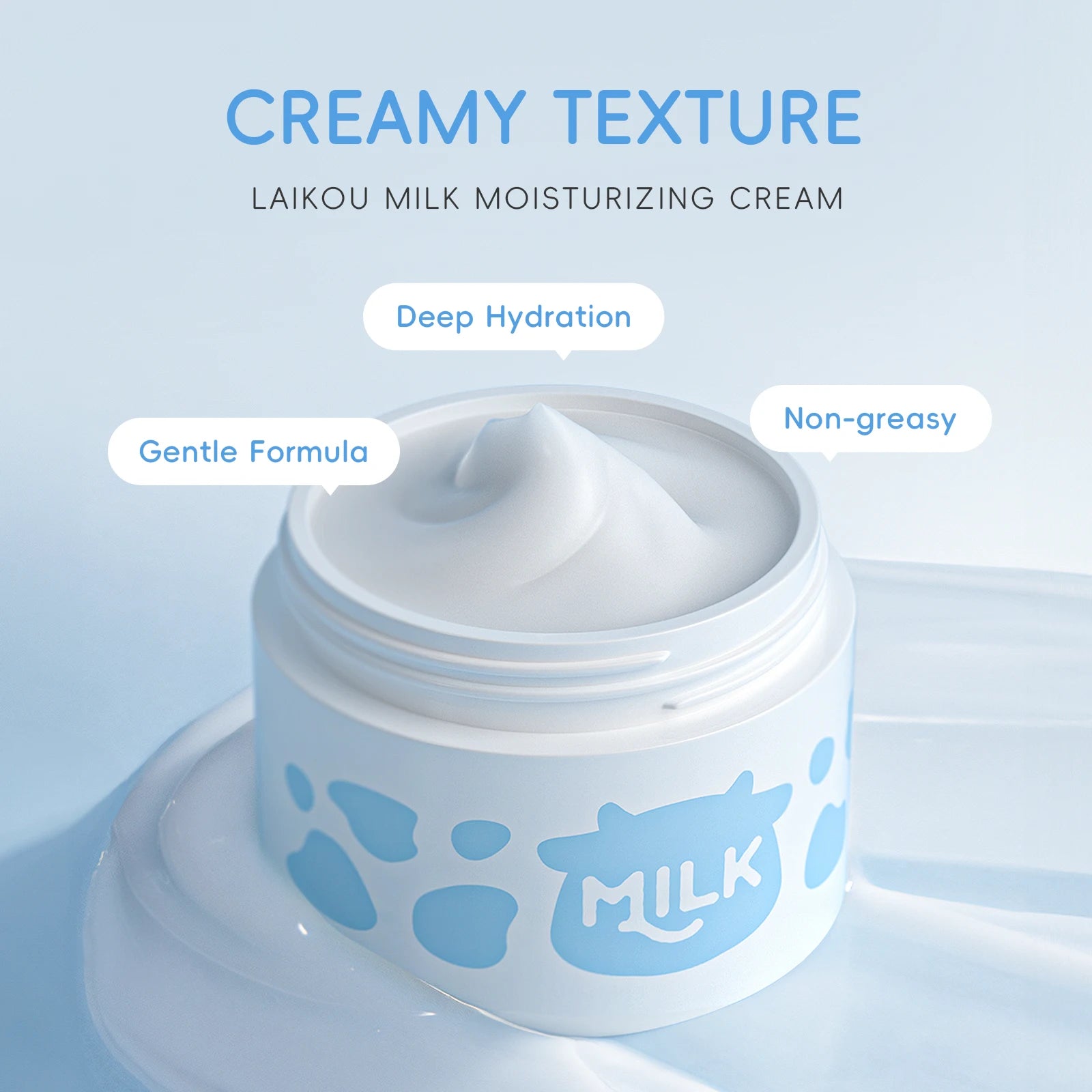 LAIKOU Milk Skincare Set – Feuchtigkeit & Pflege