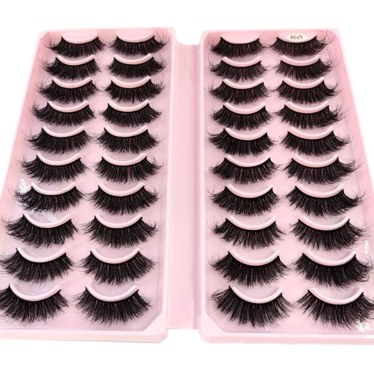 20 Paar 3D Kunst-Mink Wimpern