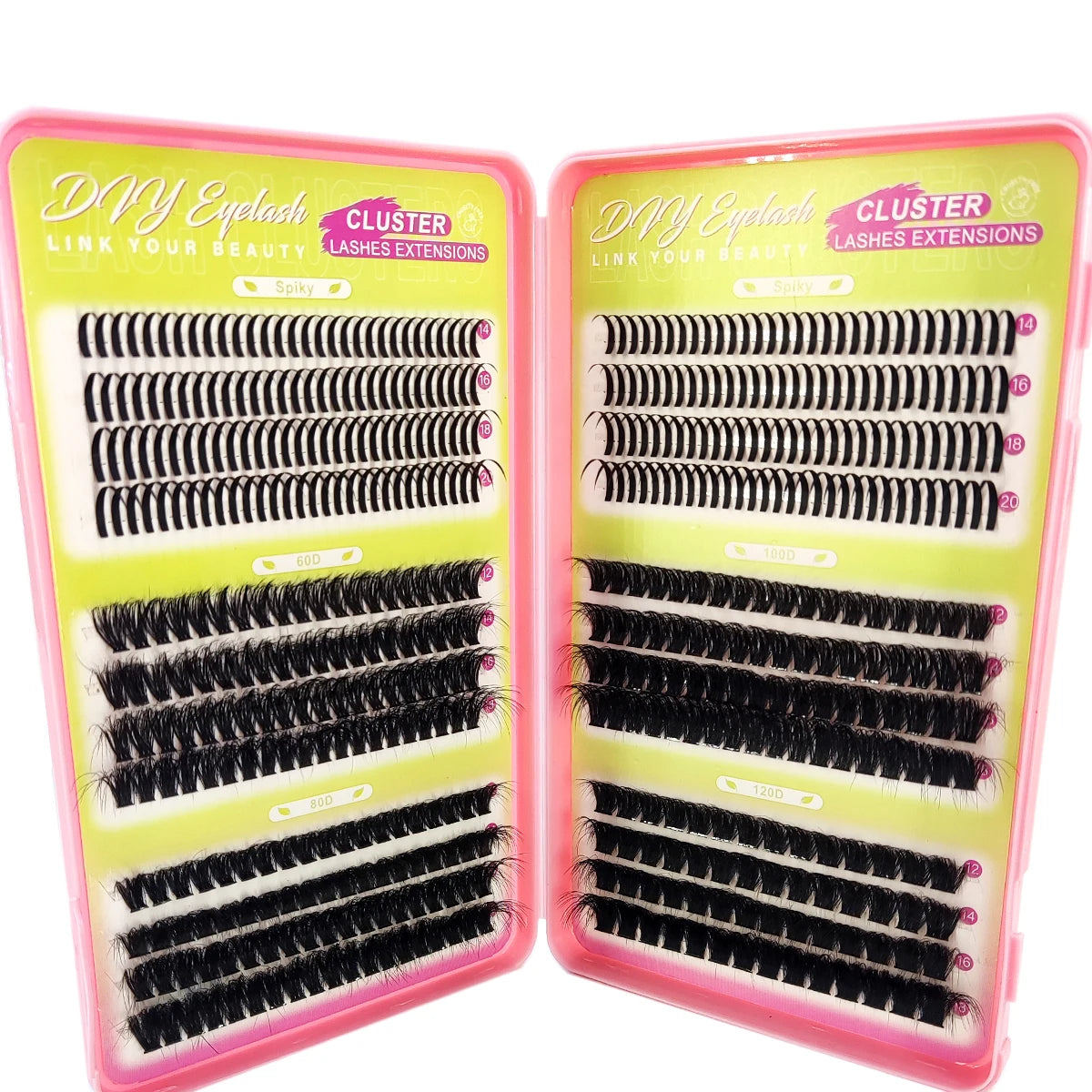 Spike Wimpern Cluster – Volumen DIY Wimpern