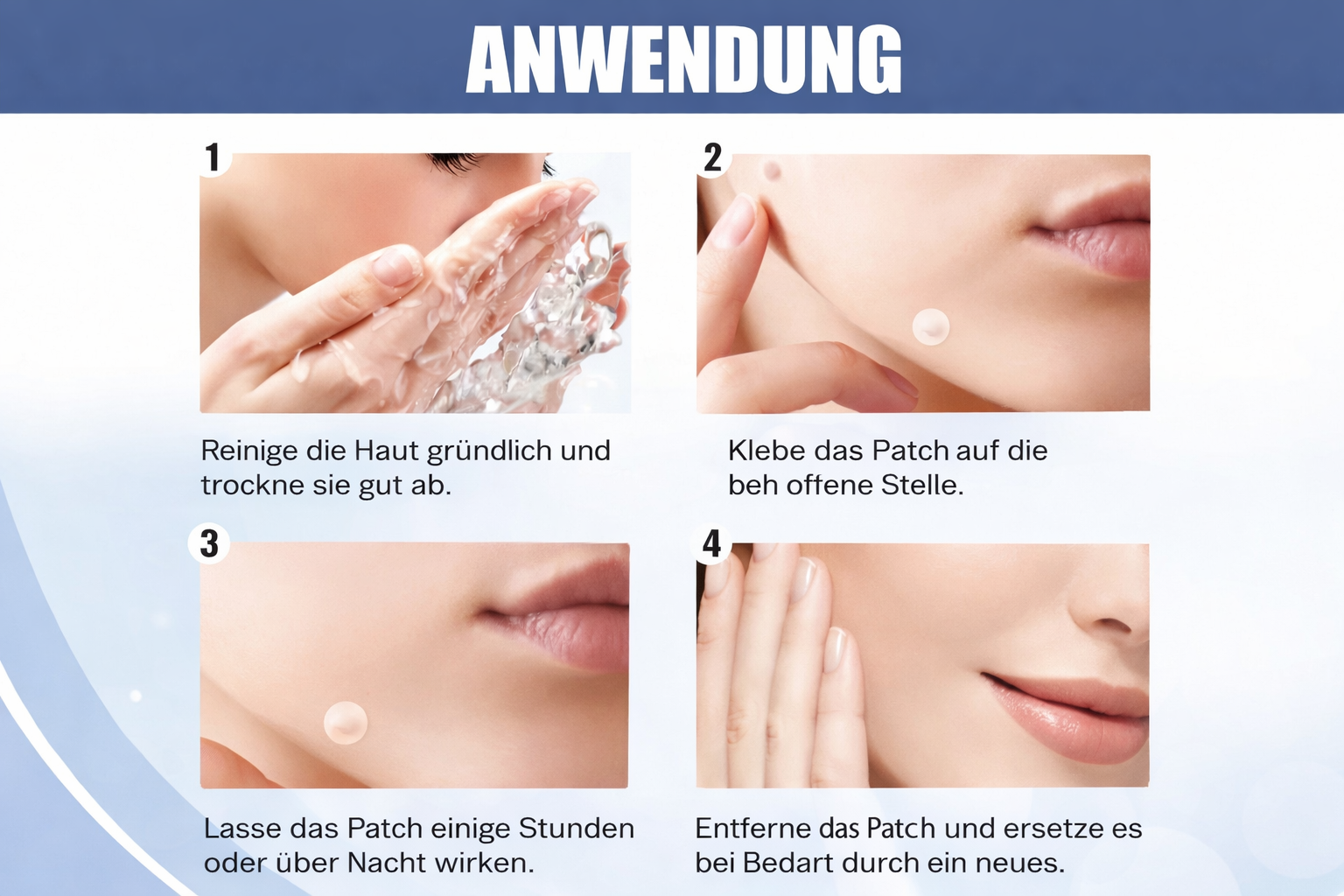 Hydrocolloid Stern Pimple Patches – Pickel über Nacht reduzieren ⭐